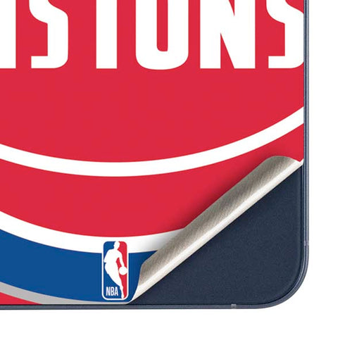 NBA Detroit Pistons Large Logo Galaxy A35 5G Skin